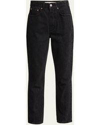 GRLFRND - Karolina High-rise Straight Crop Jeans - Lyst