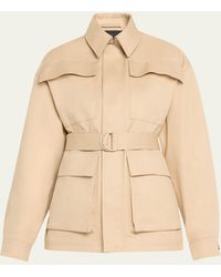 Wardrobe NYC - Belted Drill Parka - Lyst