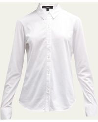 Theory - Riduro Organic Cotton Button-up Shirt - Lyst