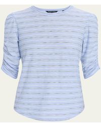 Veronica Beard - Waldorf Stripe Tee - Lyst