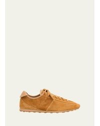 Jacquemus - Les Tennis Stripe Suede Low-Top Sneakers - Lyst