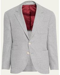 Brunello Cucinelli - Cavallery Twill Sport Jacket - Lyst