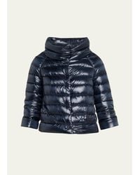 Herno - Sofia Ultra-Lightweight Down Bolero Jacket - Lyst