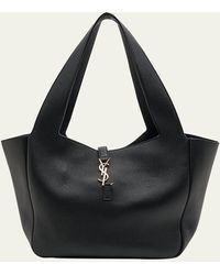 Saint Laurent - Bea Cabas Ysl Tote Bag In Supple Leather - Lyst