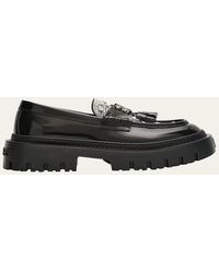 Amiri - Ma Crystal Jumbo Tassel Loafers - Lyst