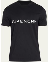 Givenchy - Basic Logo Crew T-shirt - Lyst