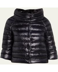 Herno - Sofia Ultra-Lightweight Down Bolero Jacket - Lyst