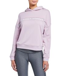 Under Armour Tech Terry Hoodie Sweatshirt - Pink