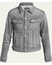 Tom Ford - New Icon Denim Jacket - Lyst