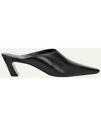 Stuart Weitzman - 50Mm Stassi Leather Mules - Lyst