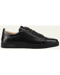 Christian Louboutin - Louis Junior Leather Low-Top Sneakers - Lyst