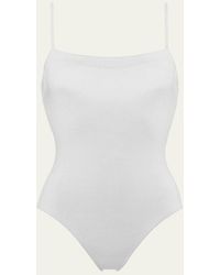 Eres - Aquarelle One-Piece Swimsuit With Thin Straps - Lyst