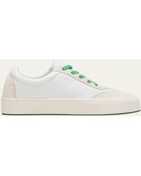 The Row - Marley Low-top Leather Sneakers - Lyst