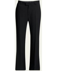 Balenciaga - High-Rise Flare Pants - Lyst