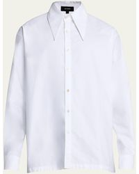 Willy Chavarria - Point-collar Solid Dress Shirt - Lyst