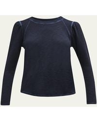 Veronica Beard - Mason Long Sleeve Baseball Tee - Lyst