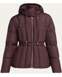 Moncler - Estom Hooded Slim Short Down Jacket - Lyst
