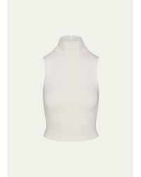 ÉTERNE - Harlow Turtleneck Top - Lyst