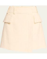 A.L.C. - Cora Textured Mini Skirt - Lyst