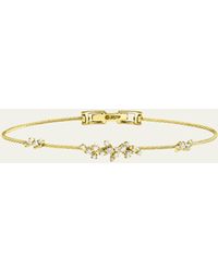 Paul Morelli - Confetti Unity Wire Bracelet In 18k Gold With Diamonds - Lyst