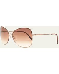Tom Ford - Colette Metal-frame Butterfly Sunglasses - Lyst