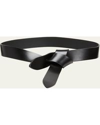 Isabel Marant - Lecce Leather Tie Belt - Lyst