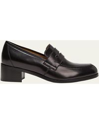 The Row - 45mm Vera Loafer Calf - Lyst