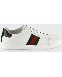 gucci collapsible heel sneaker