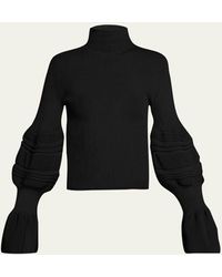 Issey Miyake - Assemblage Branch Turtleneck Top - Lyst