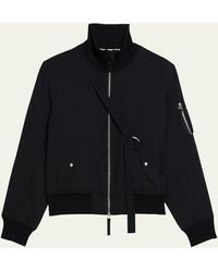 Helmut Lang - Seatbelt Bomber Jacket - Lyst