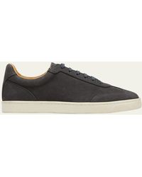 Brunello Cucinelli - T-toe Leather Low-top Sneakers - Lyst