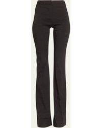 Brandon Maxwell - The Fae Flare Stretch Linen Pants - Lyst