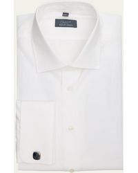 Bergdorf Goodman - Solid Poplin Sport Shirt - Lyst
