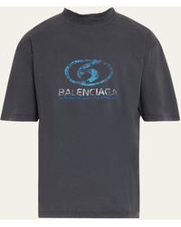 Balenciaga - Surfer Thin Jersey T-shirt - Lyst