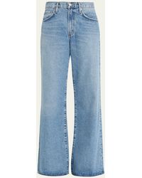 Agolde - Clara Low-rise Wide-leg Jeans - Lyst