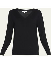 Vince - Weekend V-neck Cashmere Pullover Sweater - Lyst