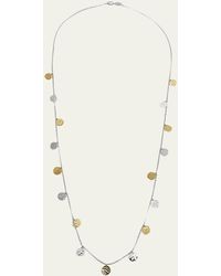 Ippolita - Long Hammered Paillette Disc Necklace In Chimera - Lyst