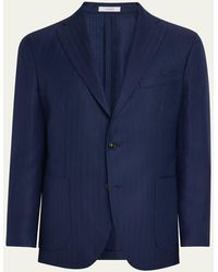 Boglioli - Herringbone Single-Breasted Sport Coat - Lyst