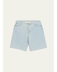 Still Here - Cool Drawstring Denim Shorts - Lyst