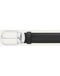 Montblanc - Reversible Leather Buckle Belt - Lyst