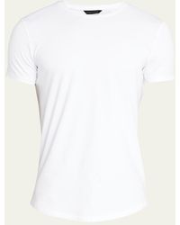 Monfrere - Dann Solid Crew T-shirt - Lyst
