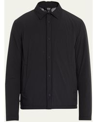 Herno - Stretch Nylon Packable Overshirt - Lyst