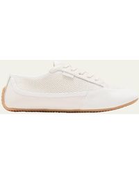 The Row - Bonnie Suede Mesh Sneakers - Lyst