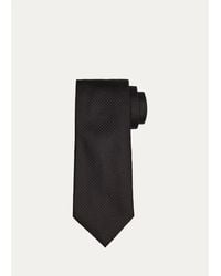 Tom Ford - Micro-Cross Silk Tie - Lyst