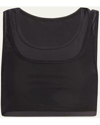 Héros - The Double Crop Top - Lyst