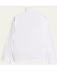 Alaïa - Cotton Poplin Reverse Jacket - Lyst