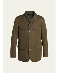 Tom Ford - Compact Nylon Flap-Pocket Field Jacket - Lyst
