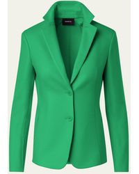 Akris - Single-breasted Cashmere Double-face Jacket - Lyst