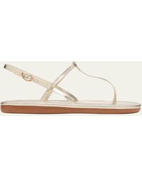 Ancient Greek Sandals - Lito Leather Thong Slingback Sandals - Lyst