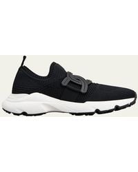 Tod's - Kate Stretch Knit Trainer Sneakers - Lyst